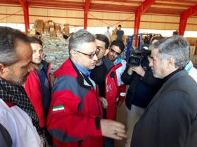 ارایه خدمات به بیش از4هزارخانوار زلزله زده کرمانشاه توسط جمعیت هلال گیلان