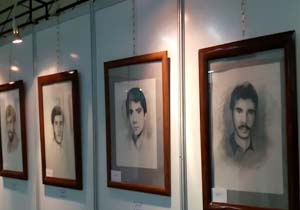 برپایی نمایشگاه پالت و تجدید میثاق با شهدا در ابهر + فیلم