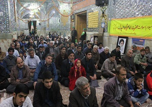 گرامیداشت میلاد با سعادت امام زاده عبدالله در بافق برگزار شد