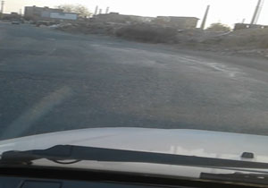 فیلمی از وضعیت نامناسب خیابان‌ها در چهاردانگه
