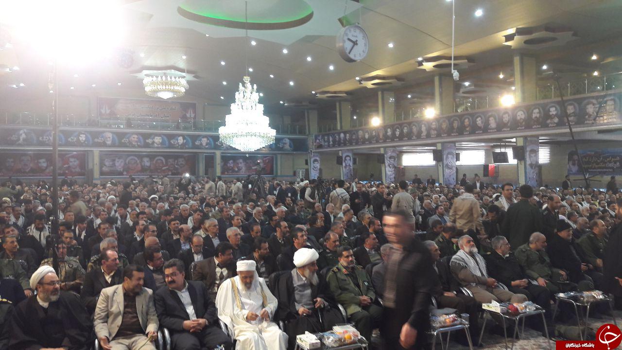 کنگره ملی ۱۲ هزار شهید آذربایجان غربی با حضور فرمانده کل سپاه پاسداران انقلاب اسلامی و مسوولان ارشد کشوری و استانی +تصاویر