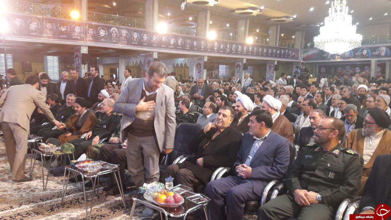 کنگره ملی ۱۲ هزار شهید آذربایجان غربی با حضور فرمانده کل سپاه پاسداران انقلاب اسلامی و مسوولان ارشد کشوری و استانی +تصاویر