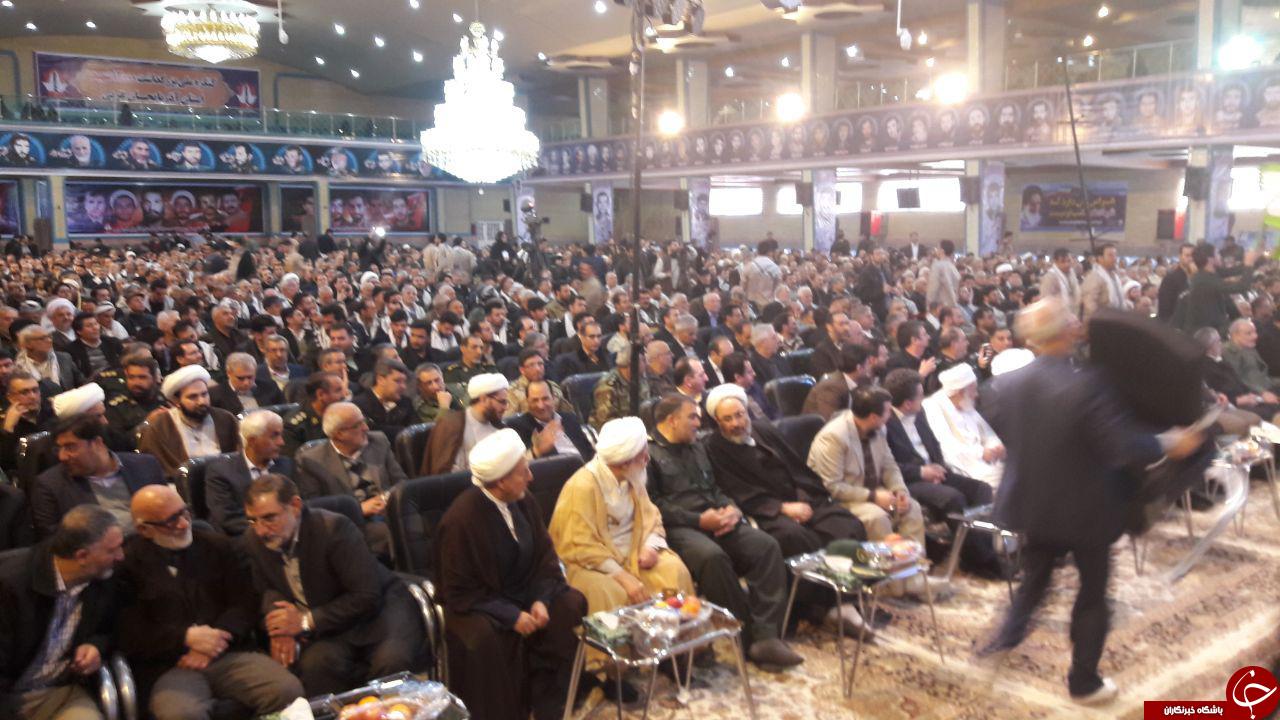 کنگره ملی ۱۲ هزار شهید آذربایجان غربی با حضور فرمانده کل سپاه پاسداران انقلاب اسلامی و مسوولان ارشد کشوری و استانی +تصاویر
