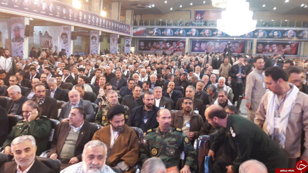 کنگره ملی ۱۲ هزار شهید آذربایجان غربی با حضور فرمانده کل سپاه پاسداران انقلاب اسلامی و مسوولان ارشد کشوری و استانی +تصاویر