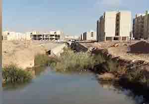آلودگی ناشی از کانال فاضلاب روباز در شهر جدید هشتگرد + فیلم