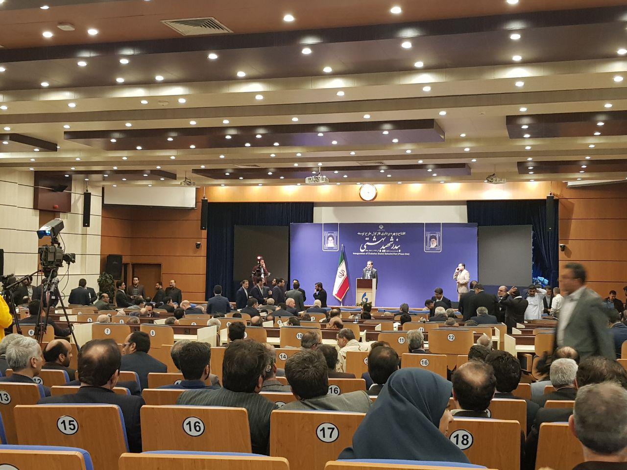توسعه بندر چابهار ثمره عزم جدی نظام برای آبادانی بهتر سواحل مکران است