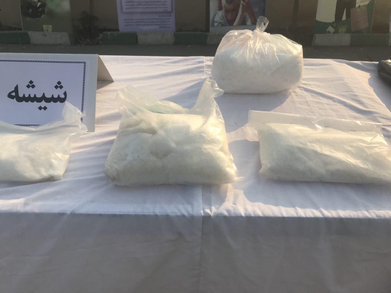 کشف 2 تن انواع موادمخدر طی هفته گذشته/ انهدام 7 باند قاچاق+ عکس