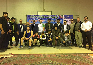 مهاباد فاتح  پنجمین مرحله مسابقات وزنه برداری آذربایجان غربی