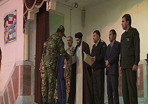 تجلیل ازسربازان نمونه تیپ 364 شهید نصیرزاده ارتش مهاباد
