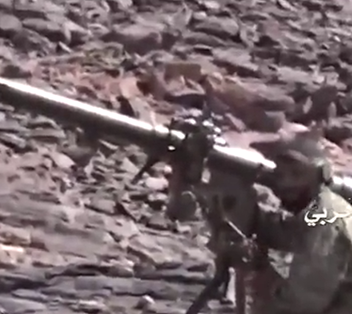 انهدام تانک عربستان با موشک ضد زره در نجران+ فیلم