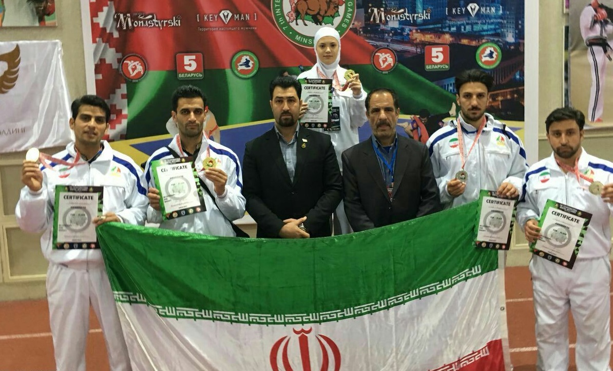 درخشش رزمی کاران تکاب در مسابقات آرنیس بلاروس