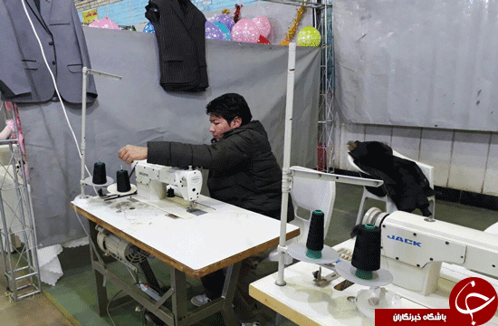 گزارش تصویری از نمایشگاه توانمندی های معلولین مهاجر در مشهد
