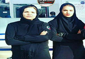حضور 2 بانوی کرمانی در رقابت های آسیایی کونگ فو