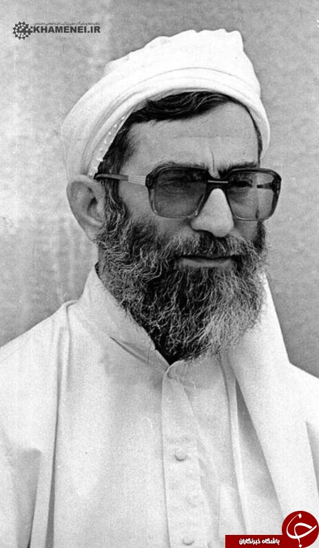تصویری از رهبر انقلاب در لباس و پوششی متفاوت