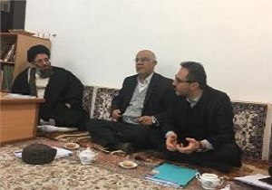 دیدار سرپرست ارتباطات و فناوری اطلاعات آذربایجان غربی باامام جمعه خوی