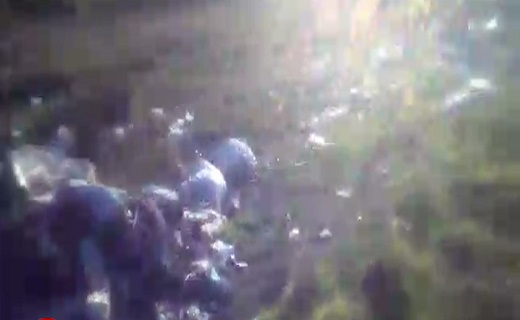 انباشت زباله در حاشیه جاده بندر گز + فیلم