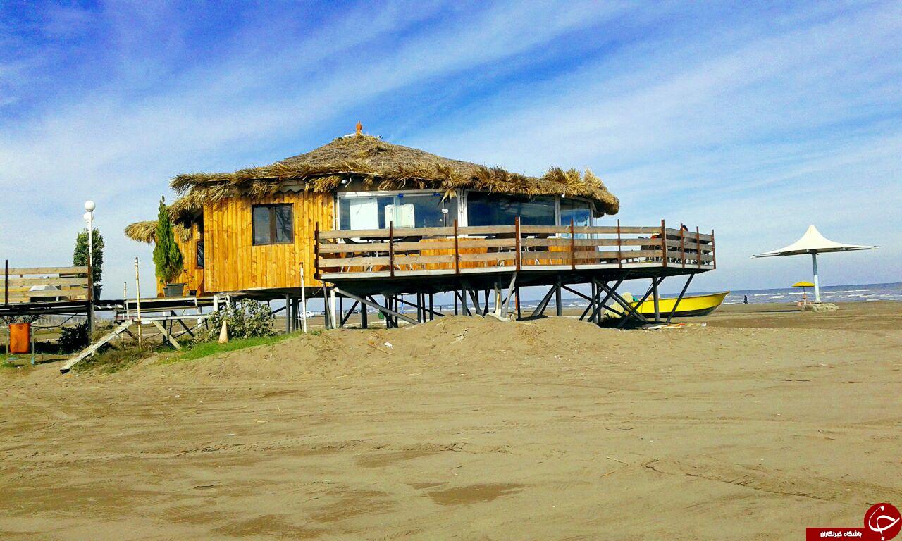 تصاویری از ساحل زیبای رودسر