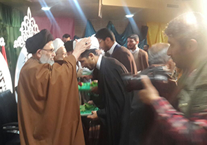 مراسم عمامه‌گذاری طلاب در شیراز برگزار شد