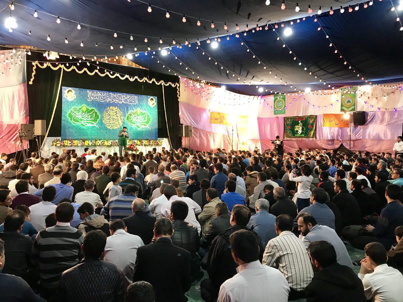 گزارش تصويري از مراسم جشن بزرگ ولادت