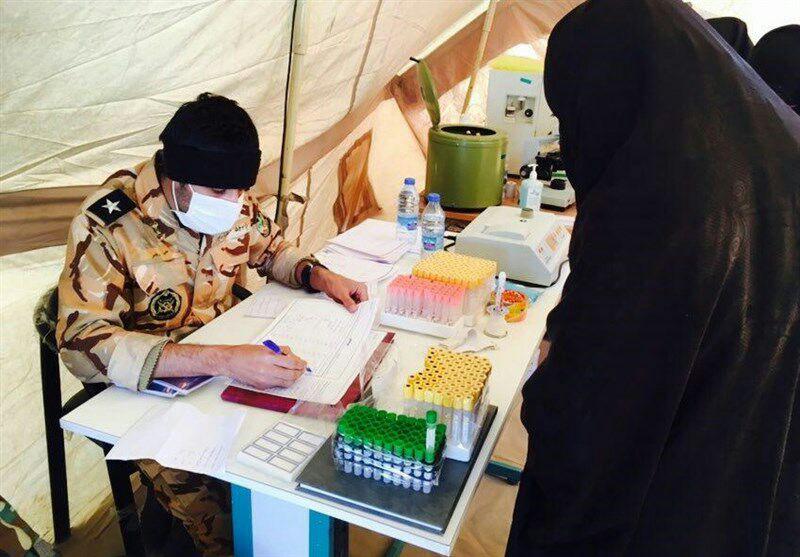 دو هزار و ۲۰۰ نفر در بیمارستان صحرایی خاش مداوا شدند