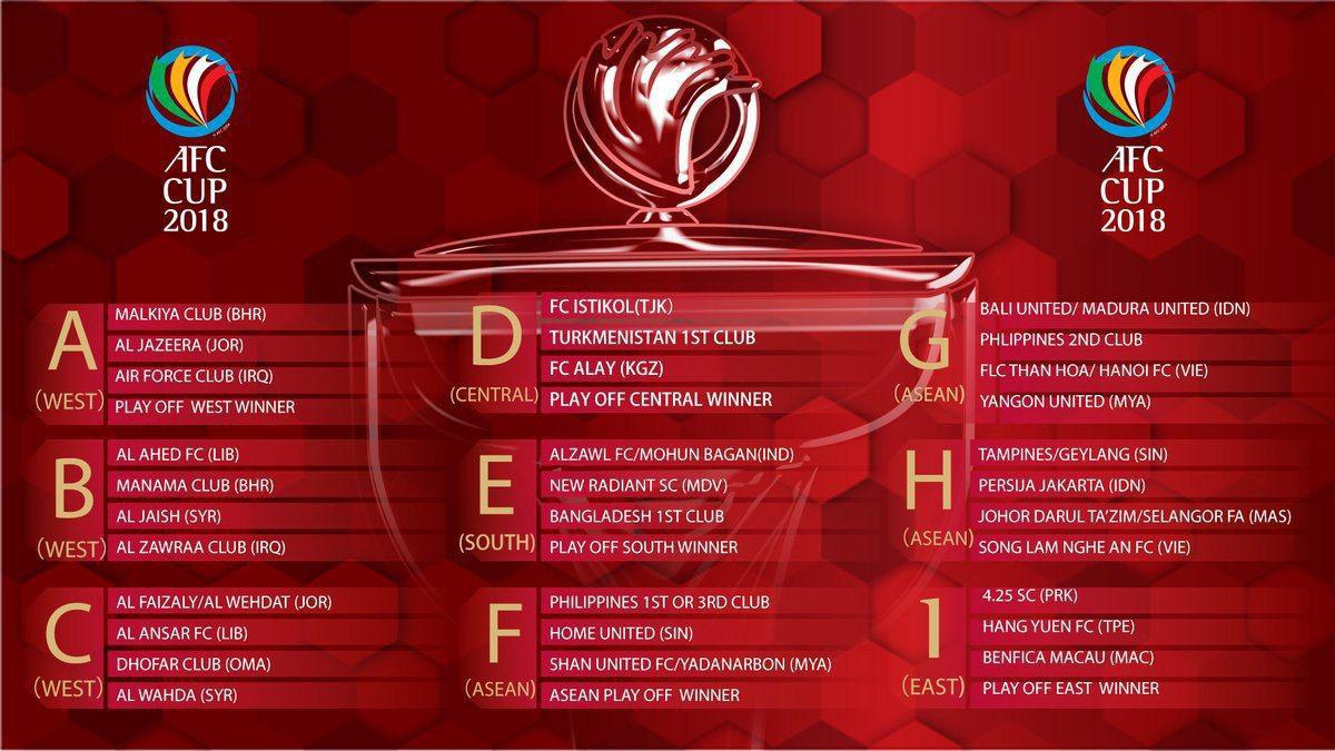مراسم قرعه کشی AFC کاپ برگزار شد+عکس