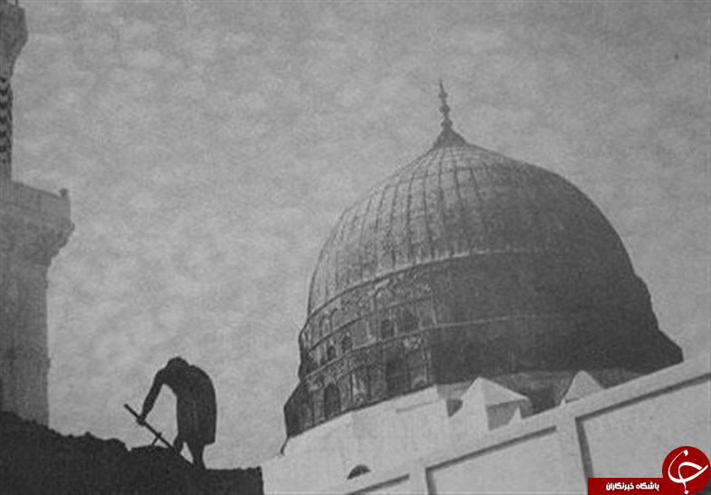 قدیمی&zwnj;ترین عکس&zwnj;های مسجدالنبی+تصاویر