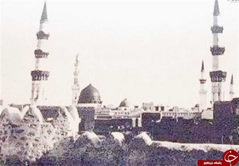قدیمی&zwnj;ترین عکس&zwnj;های مسجدالنبی+تصاویر