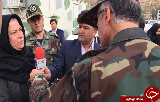 بازدید جانشین فرماندهی قرارگاه غرب نزاجا امروز از مناطق زلزله زده