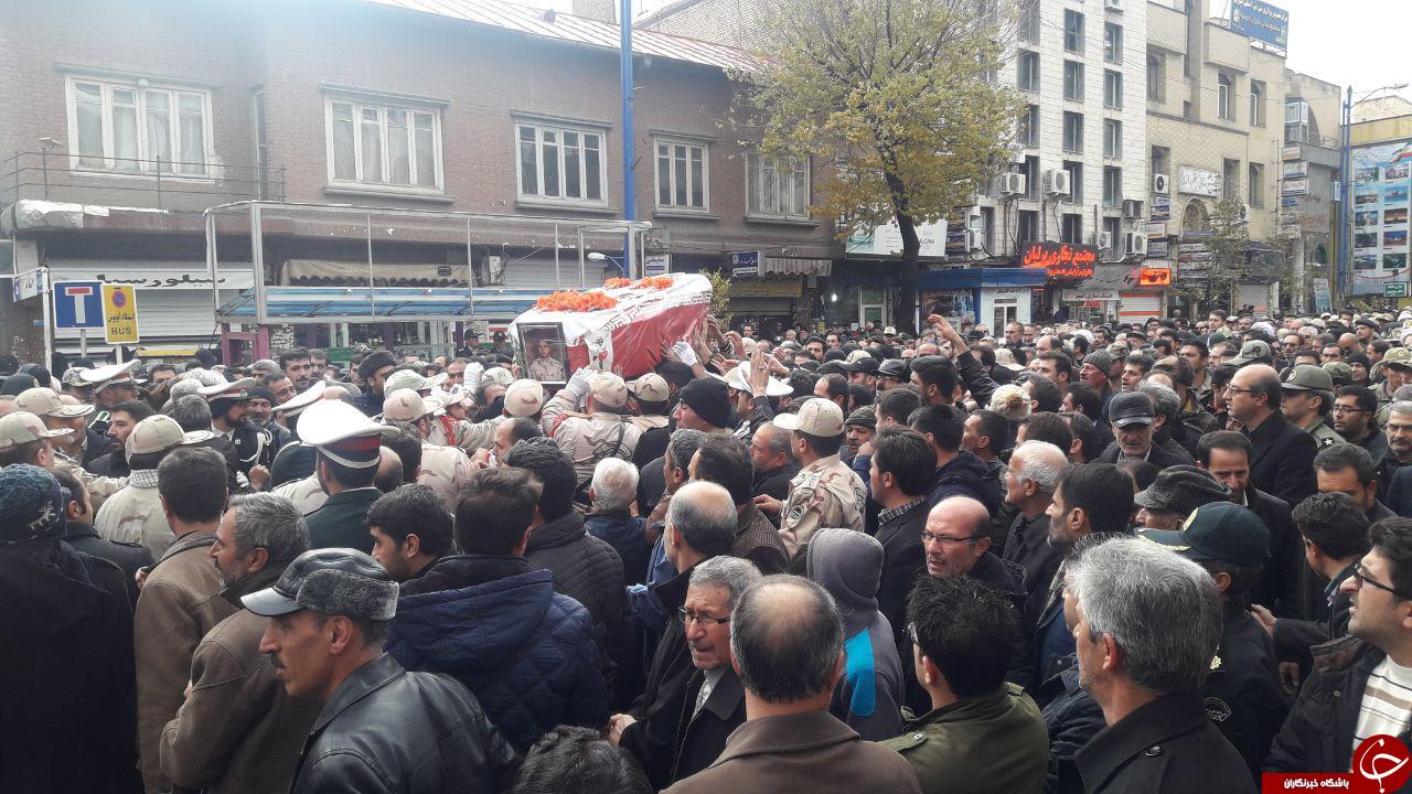 پیکر پاک شهید&laquo;توحید ملک زاده قره باغ&raquo; در ارومیه تشییع شد
