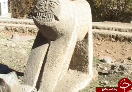 شیرهای سنگی نماد دلاورمردی مردمان بختیاری/ شیرسنگی های الیگودرز در حال نابودی + تصاویر