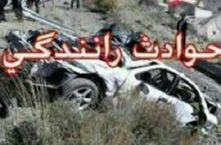 مرگ ۵ سرنشین خودروی پژو دربرخوردبا کامیون دراردکان