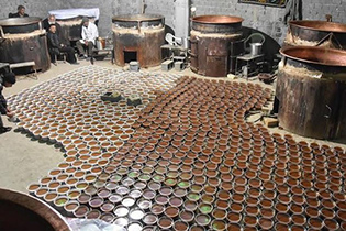 برگزاری جشنواره پخت سمنوی سنتی شهرضا