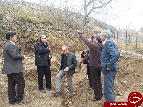 بازدید معاون توسعه شرکت آب و فاضلاب شهری آذربایجان غربی از تصفیه خانه فاضلاب سردشت +تصاویر