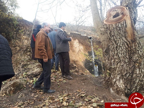 بازدید معاون توسعه شرکت آب و فاضلاب شهری آذربایجان غربی از تصفیه خانه فاضلاب سردشت +تصاویر