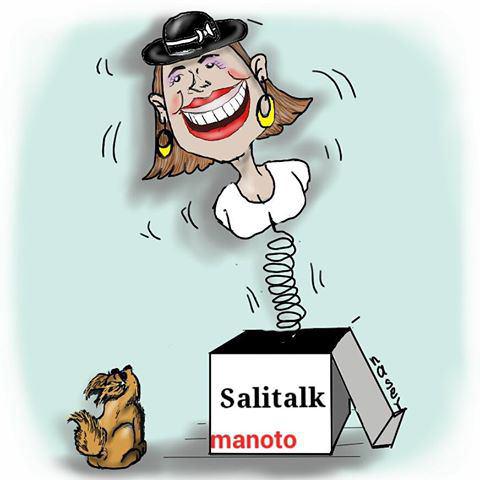اهانت نژادپرستانه مجری من و تو به محمدجواد ظریف + عکس