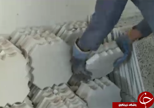 جوان کارآفرین لرستانی تولیدکننده سنگ&zwnj;های مصنوعی/آغاز فعالیت تنها با ۳ نفرنیروی کار+تصاویر