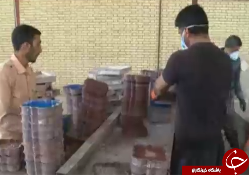 جوان کارآفرین لرستانی تولیدکننده سنگ&zwnj;های مصنوعی/آغاز فعالیت تنها با ۳ نفرنیروی کار+تصاویر