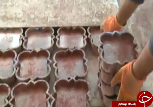 جوان کارآفرین لرستانی تولیدکننده سنگ&zwnj;های مصنوعی/آغاز فعالیت تنها با ۳ نفرنیروی کار+تصاویر