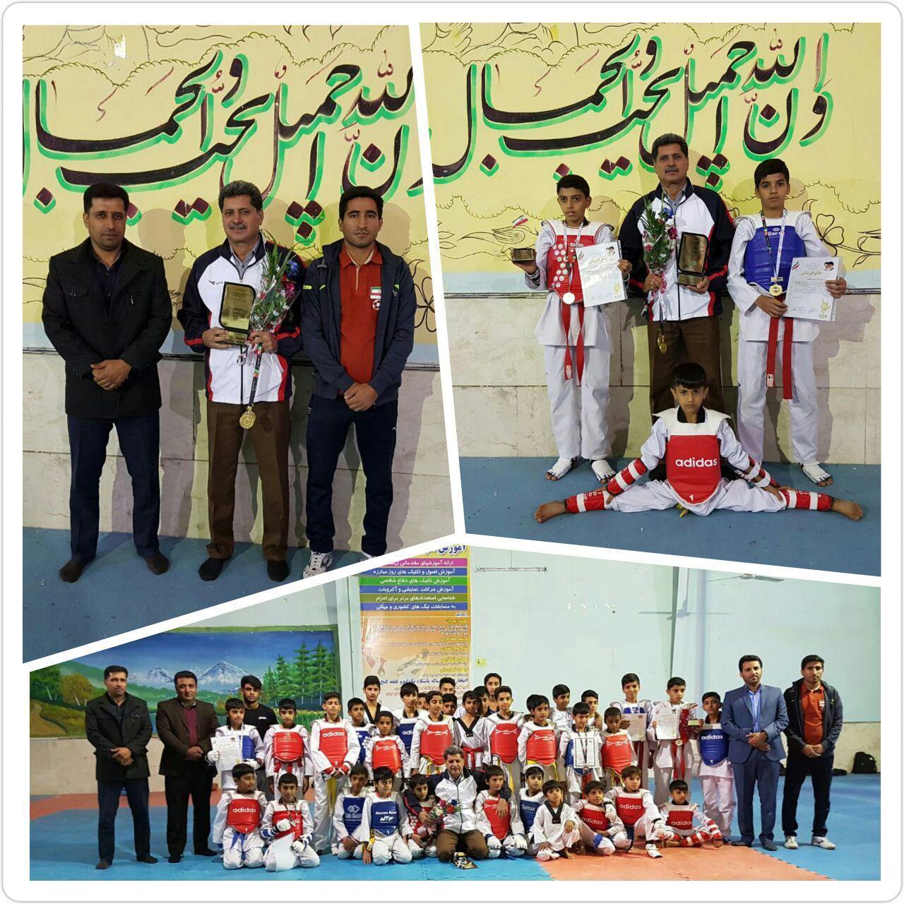 تجلیل از نخبگان علمی ـ  ورزشی قلعه گنج