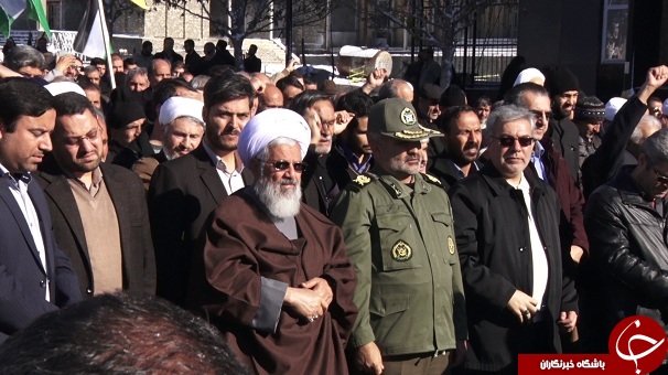 تظاهـرات ضدآمریکایی- صهیونیستی در زنجان