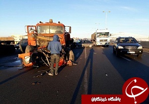 چهارده تصادف در پنج ساعت