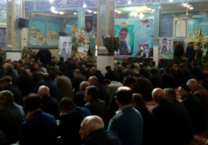 بزرگداشت سومین روز شهادت مدافع حرم در شهرکرد