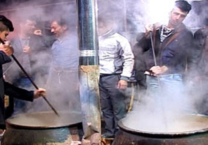 پخت ۲۰ تن حلیم نذری