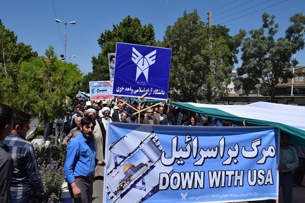 موج تجمع‌های دانشگاهی در حمایت از قدس شریف