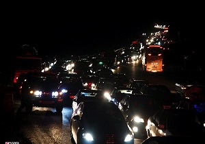 ترافیک نیمه سنگین در مسیرهای منتهی به تهران