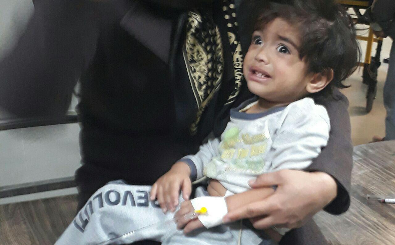 نجات جان دختر بچه 18 ماهه