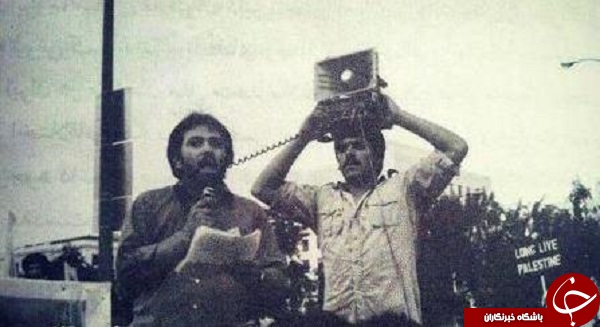 عکسی دیده نشده از دکتر ظربف در تظاهرات