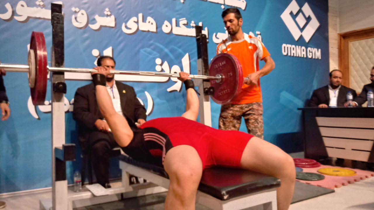 برگزاري مسابقات پرس سينه ( راو ) در مشهد