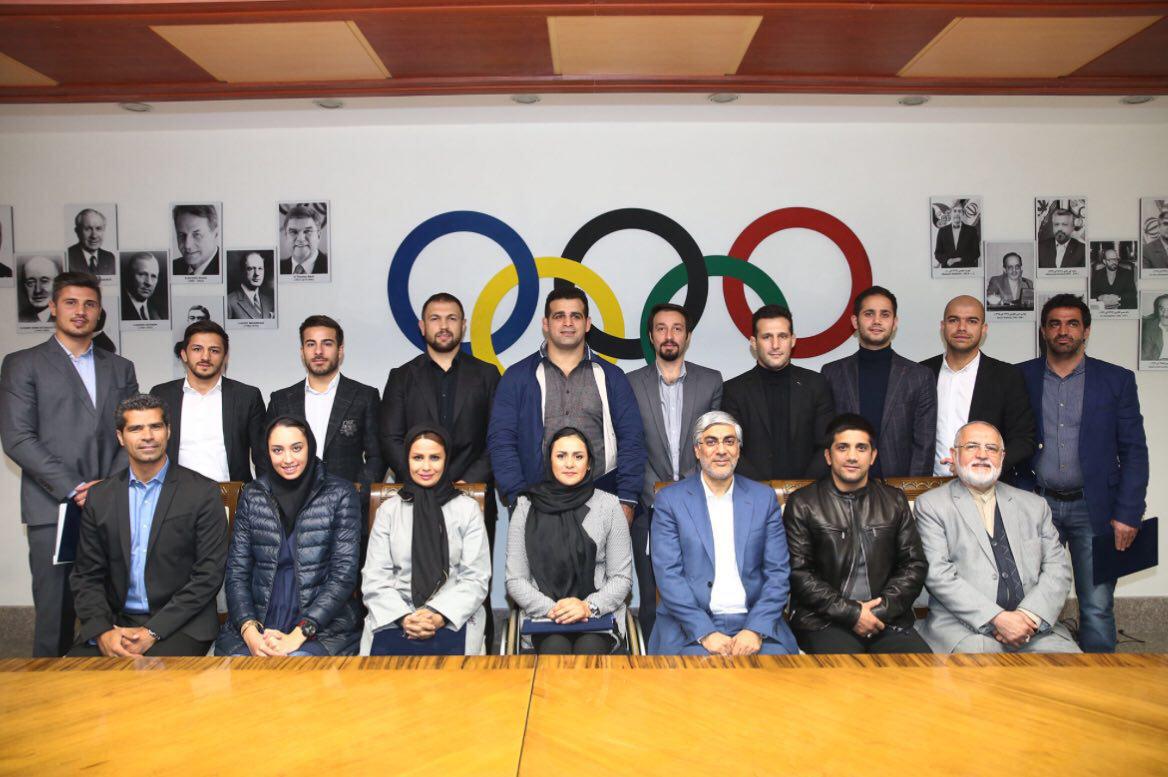 رئیس، نایب رئیس و سخنگوی کمیسیون ورزشکاران انتخاب شدند