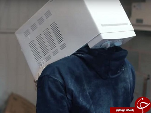 گیرکردن سر مرد جوان در ماکروویو! +تصاویر